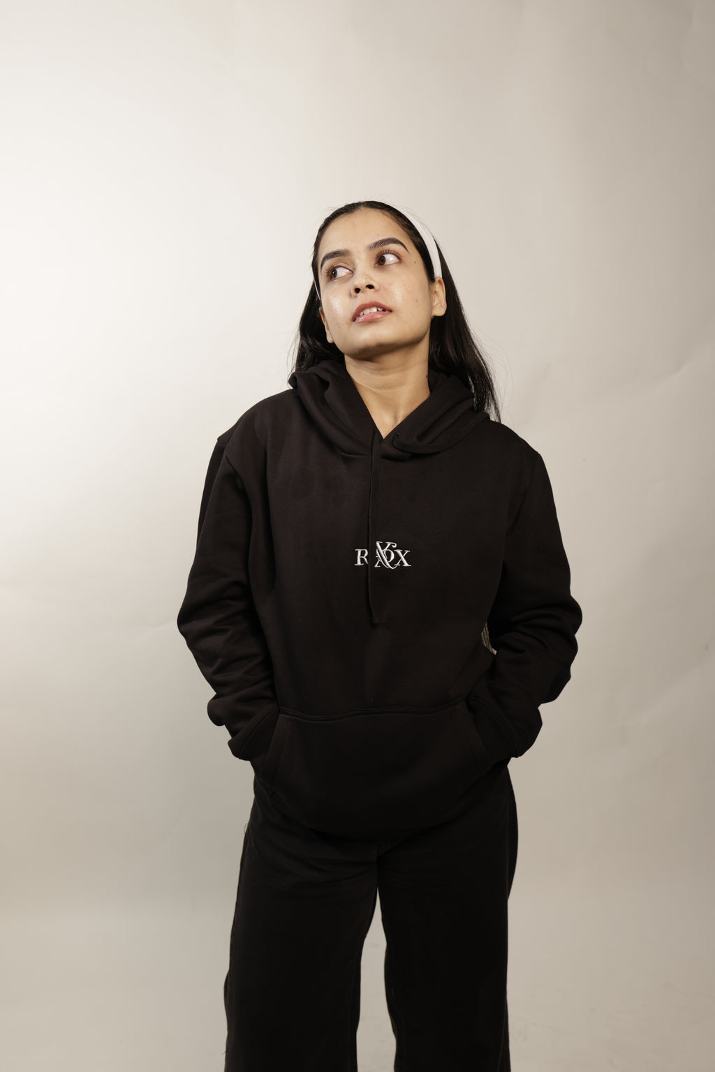 RAOX Noir Signature Hoodie.