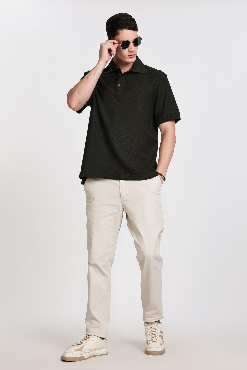 MEN SLIM FIT POLO T-SHIRT