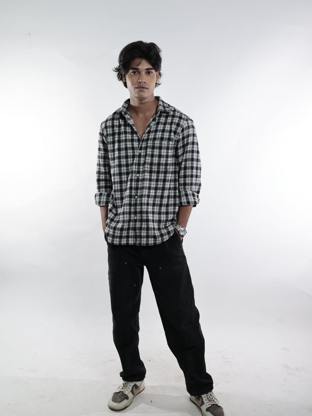 RAOX Classic Black Check.