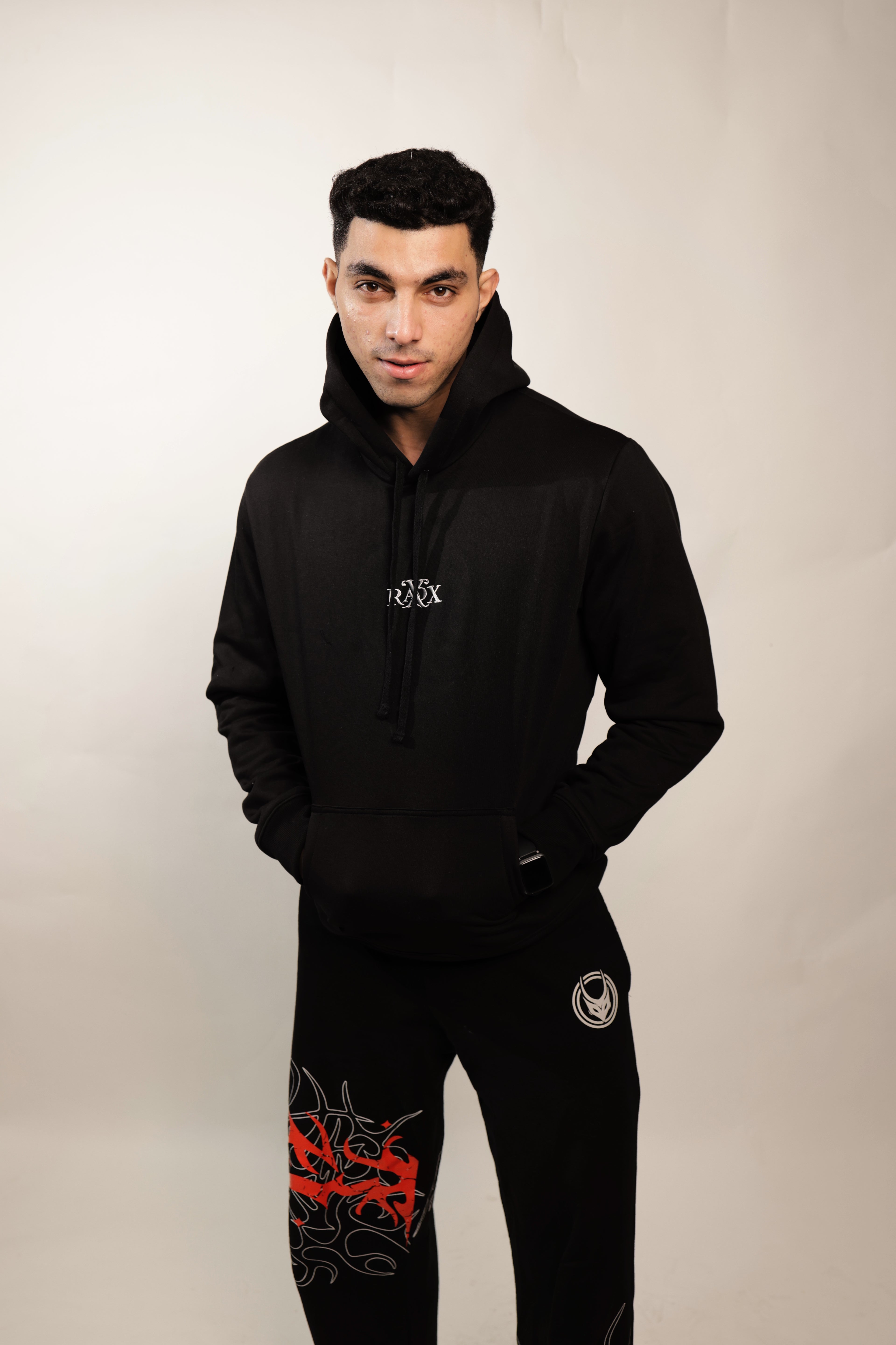 RAOX Noir Essential Hoodie.