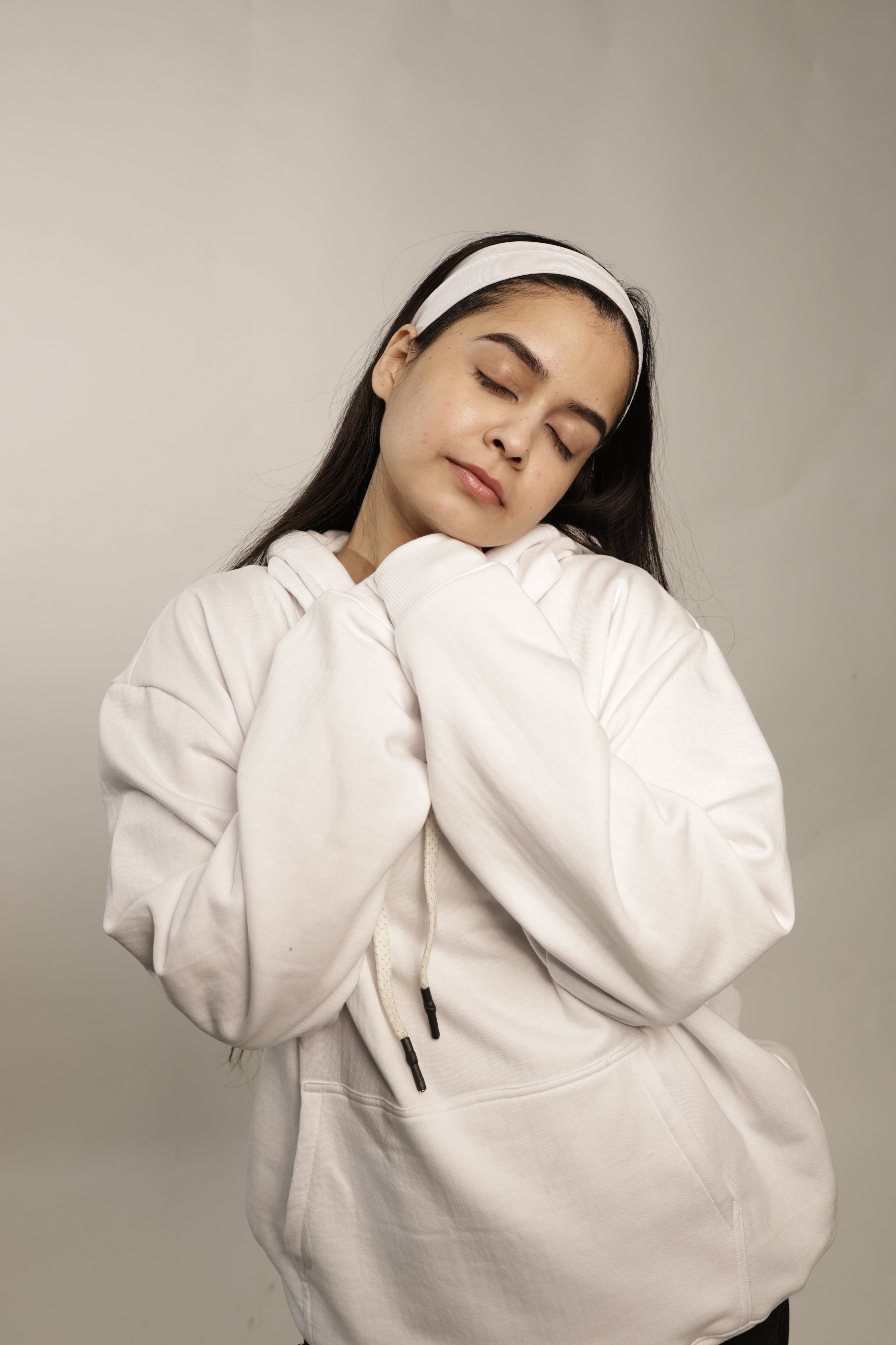 RAOX White Noise Hoodie.