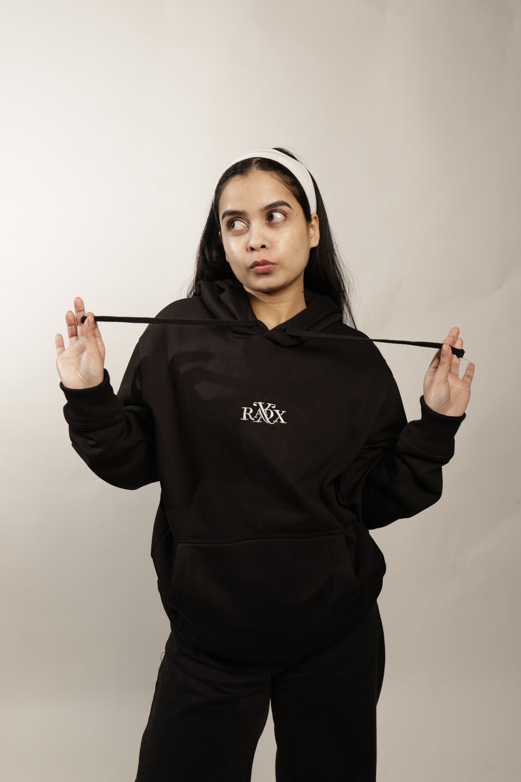 RAOX Noir Signature Hoodie.