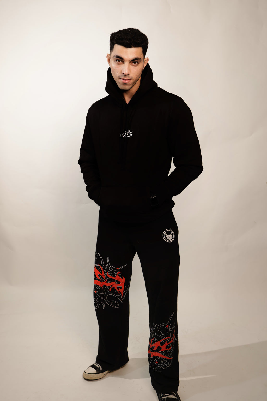 RAOX Noir Essential Hoodie.