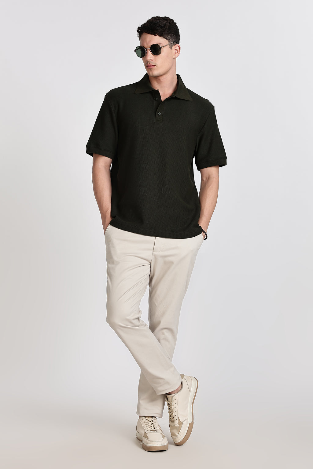 MEN SLIM FIT POLO T-SHIRT