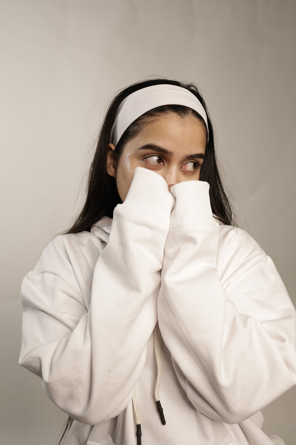 RAOX White Noise Hoodie.