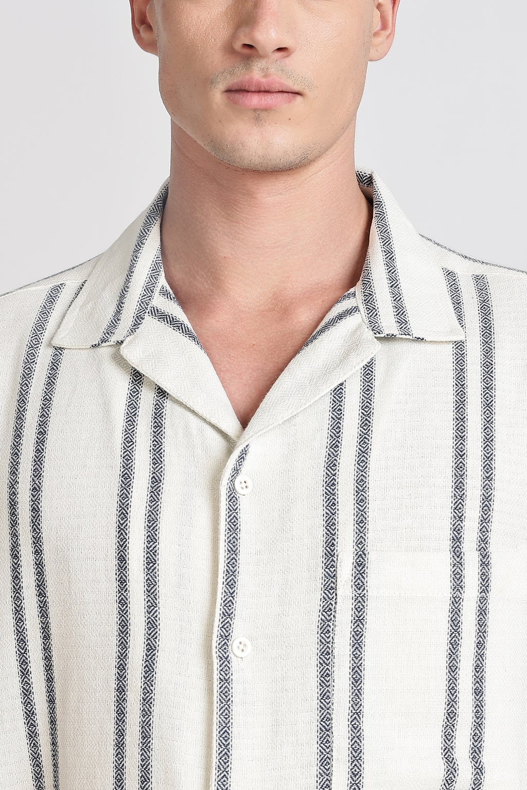 Men Relaxed Fit Self Design Casual Shirt