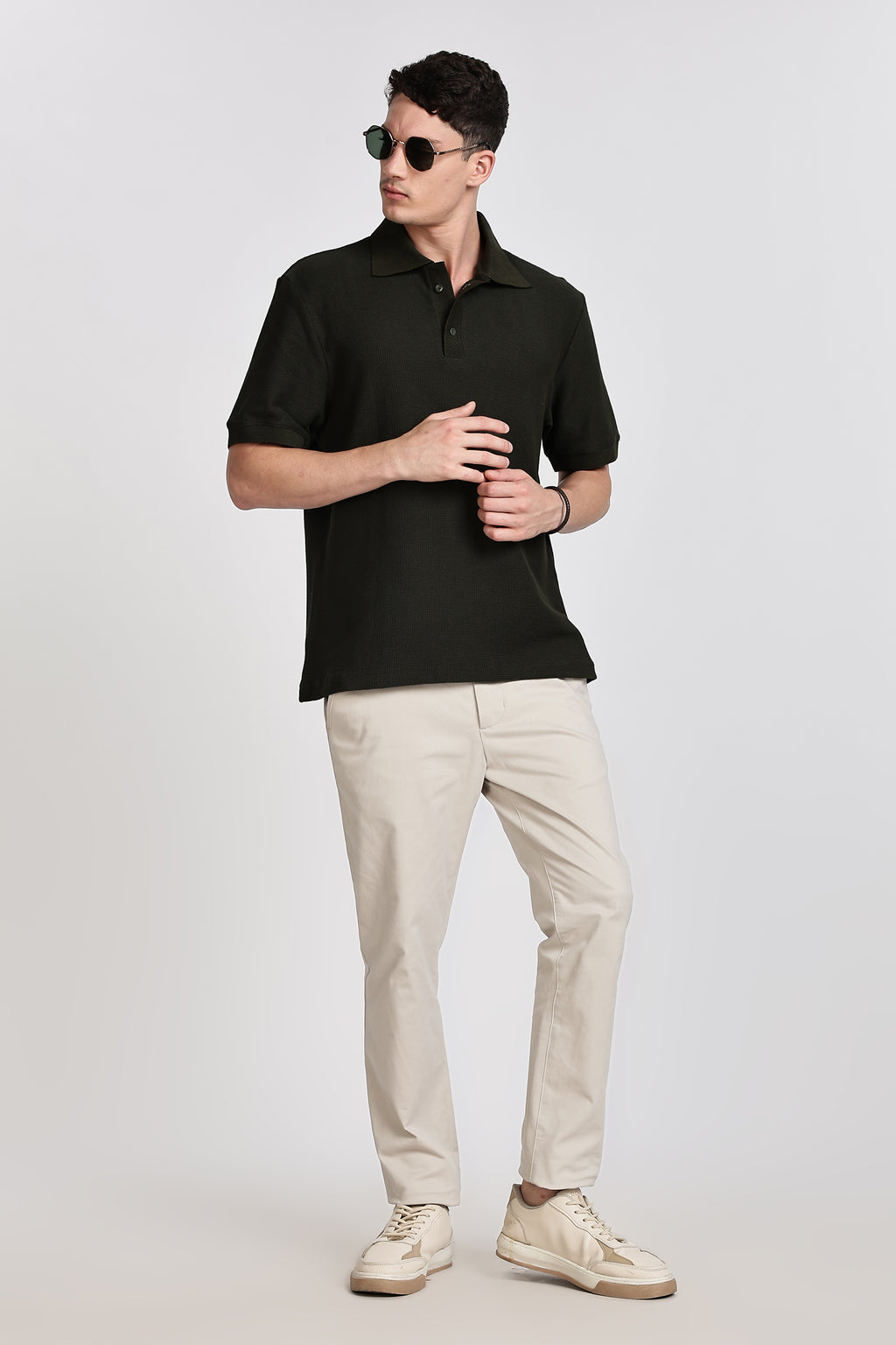 MEN SLIM FIT POLO T-SHIRT