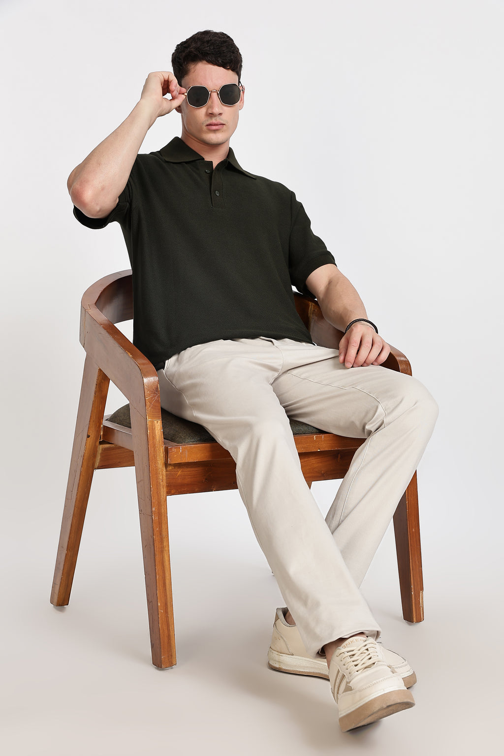 MEN SLIM FIT POLO T-SHIRT