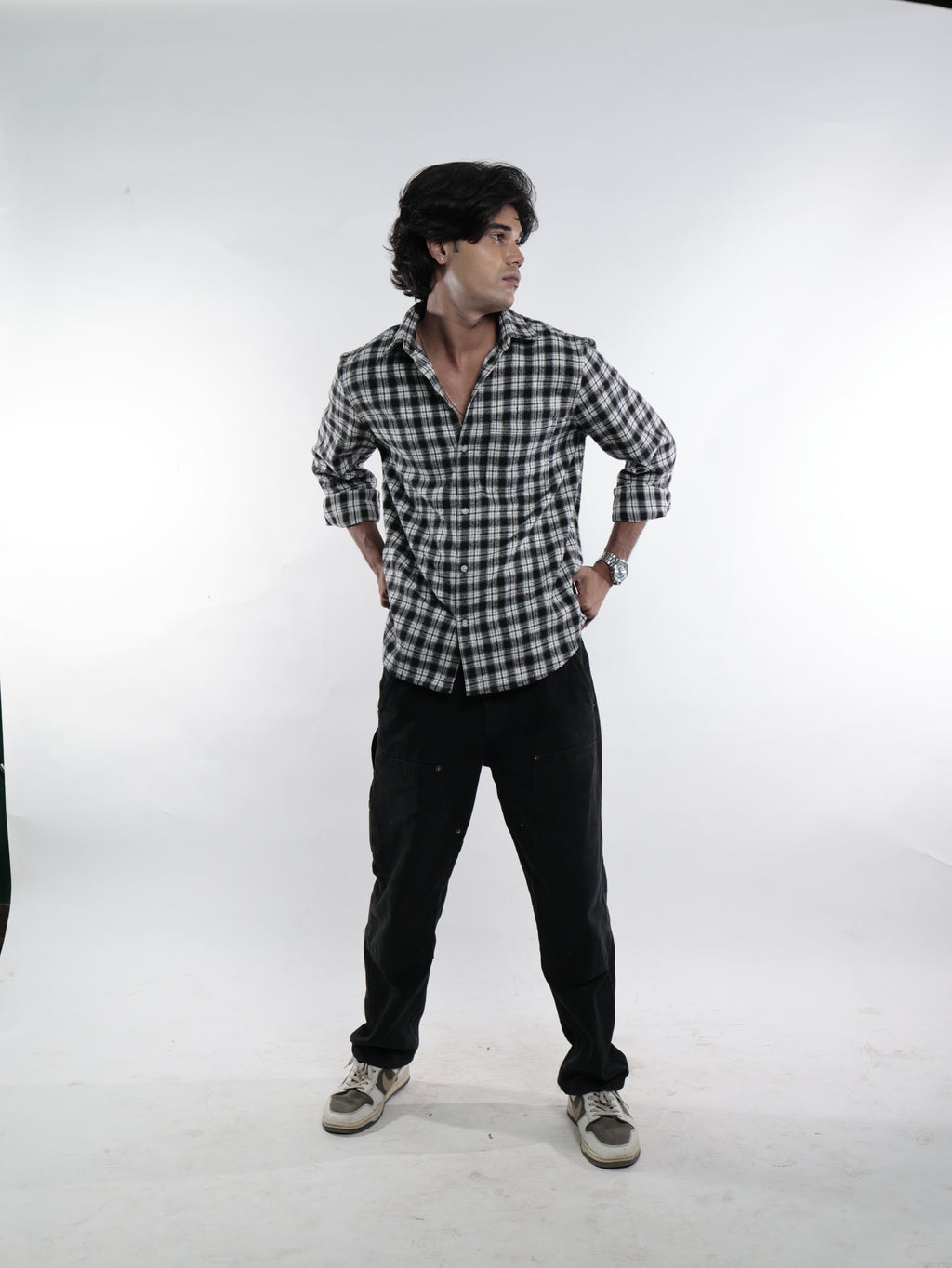 RAOX Classic Black Check.