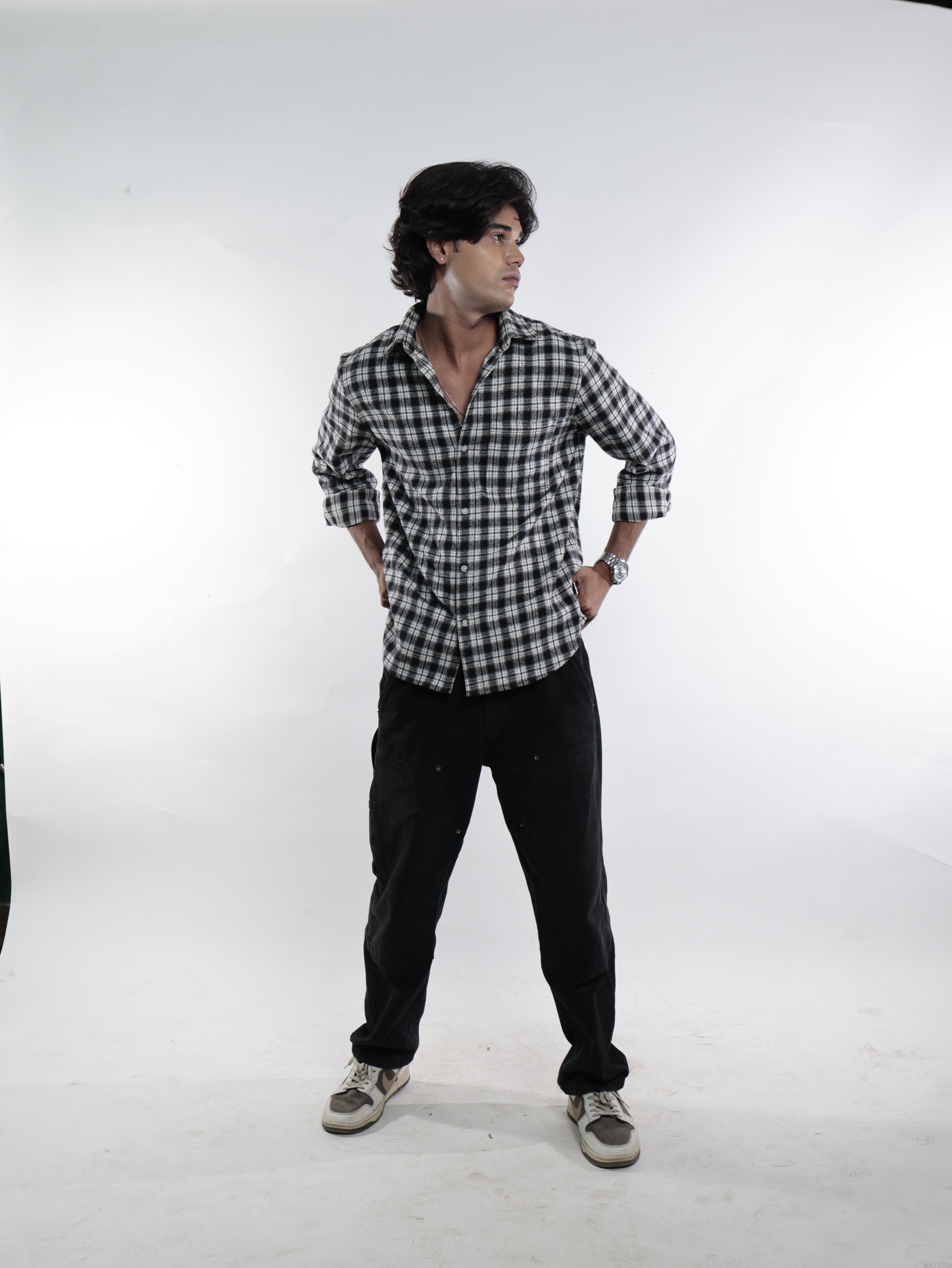 RAOX Classic Black Check.