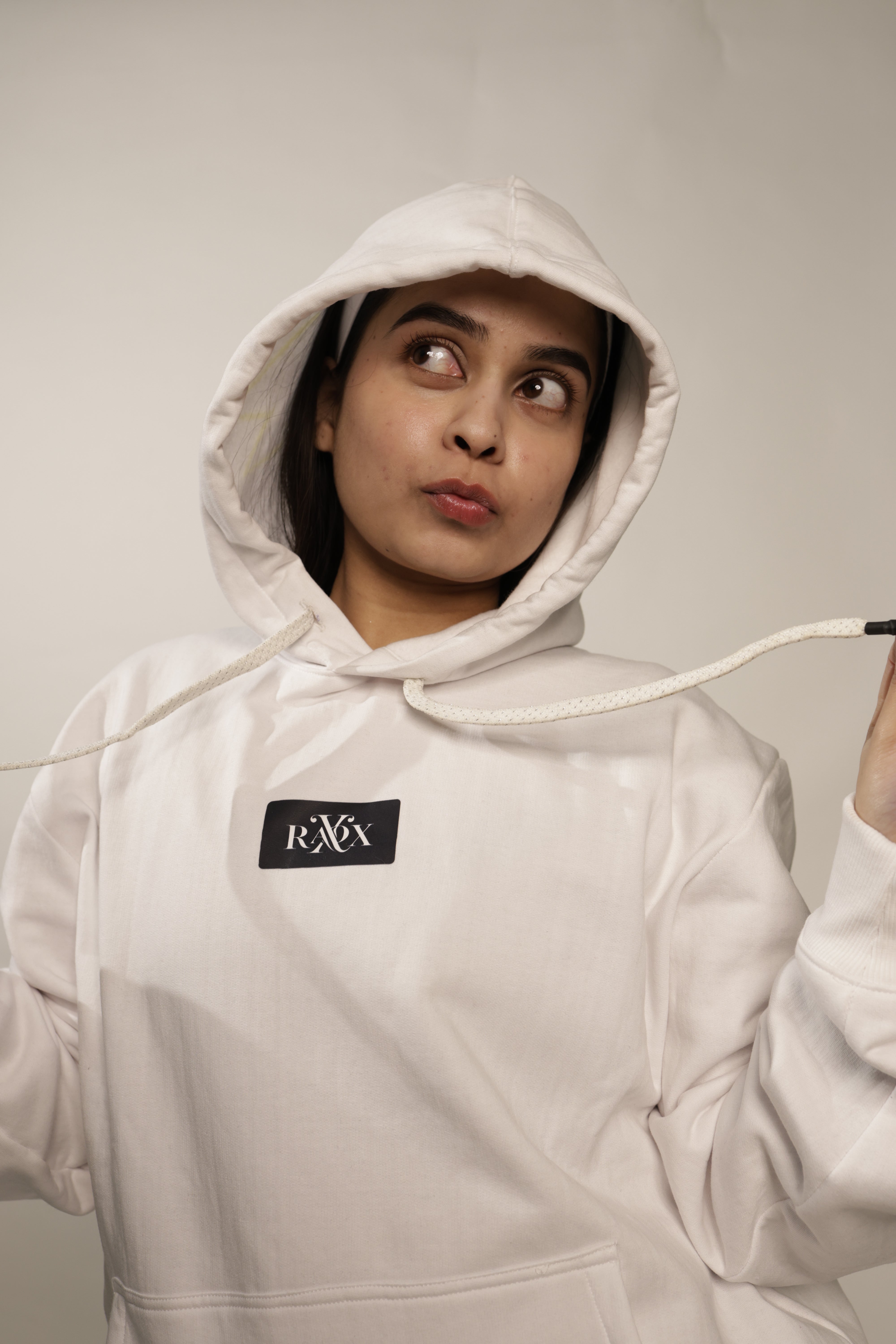 RAOX White Noise Hoodie. – Raox