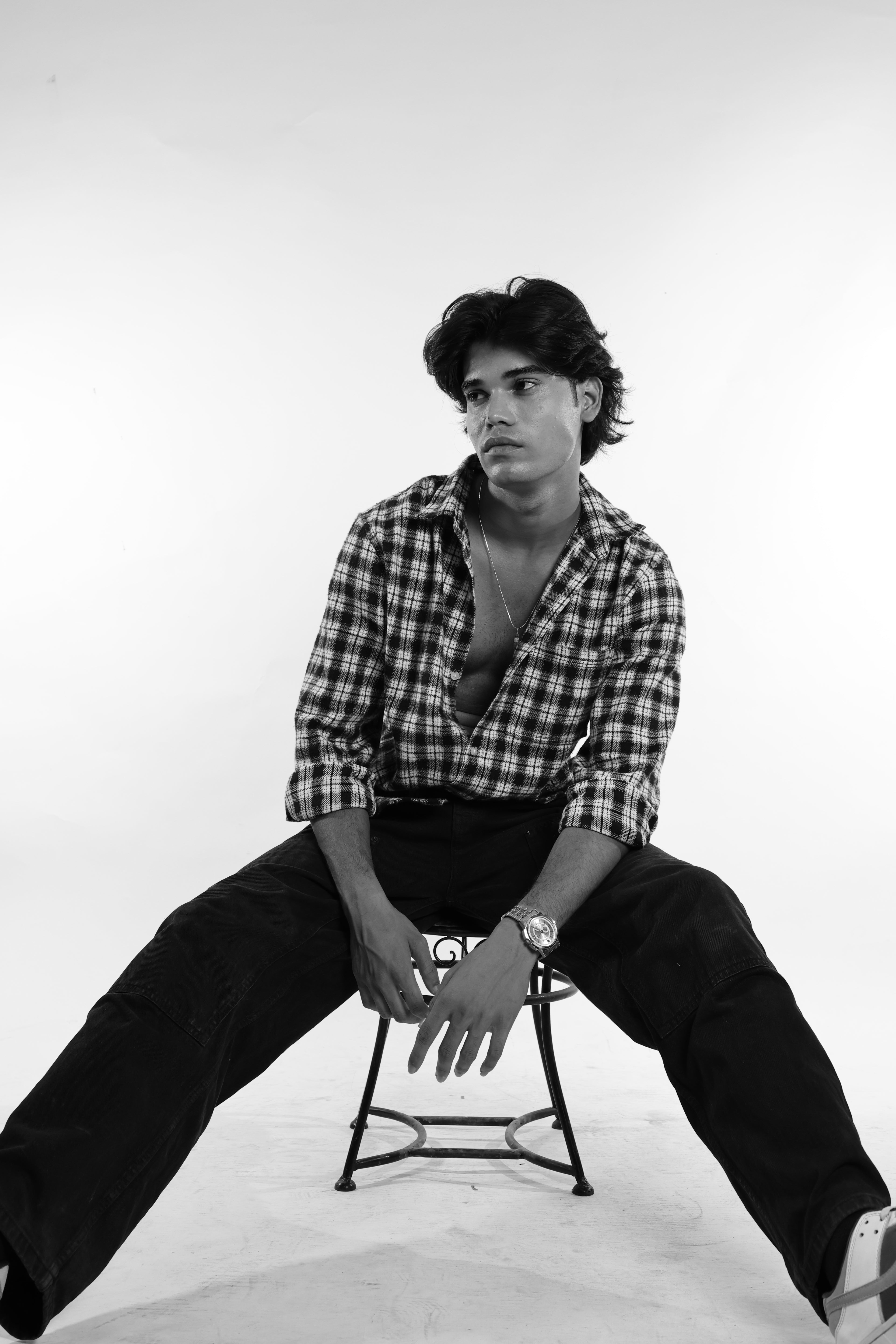 RAOX Classic Black Check.