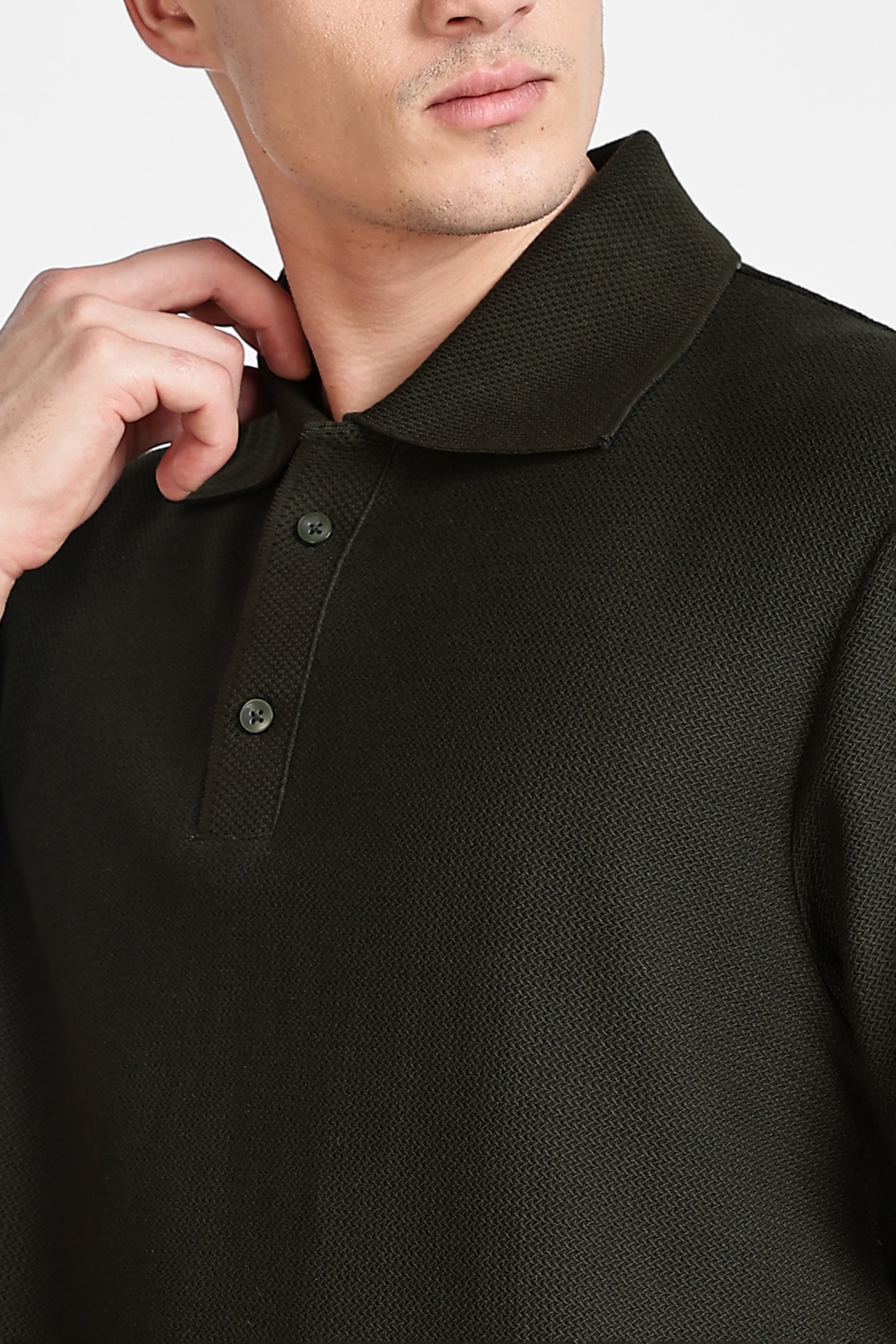 MEN SLIM FIT POLO T-SHIRT